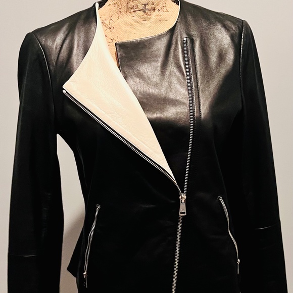 Designer leather jacket - Picture 2 of 3